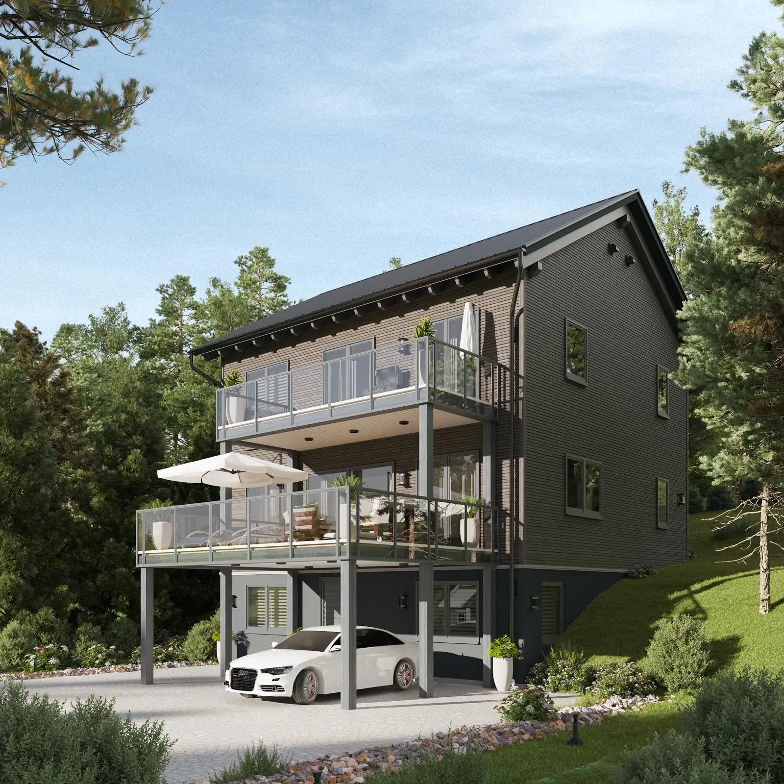 3D-Visualisierung einer individuellen Argus-Planung